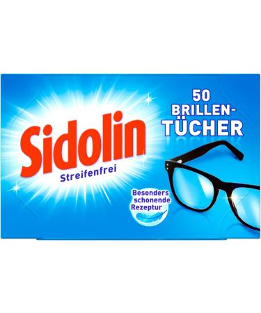 Sidolin Glasses Cleaning Towels 200 Pack - Effortless Lint-Free Moist Wipes for Glasses Displays & Screens - Perfect for On-the-Go Cleaning - Buy Online on GoSupps.com