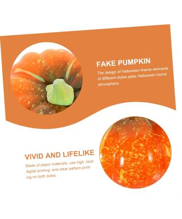 Alipis Simulation Pumpkin Ornaments Pumpkin Prop Simulation Pumpkin Decor Foams Pumpkins Halloween Supplies - Buy Online on GoSupps.com