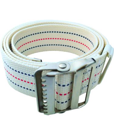 LAMBOX Gait Belt - Beige 60 Inch - Walking Transfer Belt for Seniors, Caregivers, Nurses, Therapists - Includes Belt Loop Holder - Pack of 1 - Buy Online on GoSupps.com
