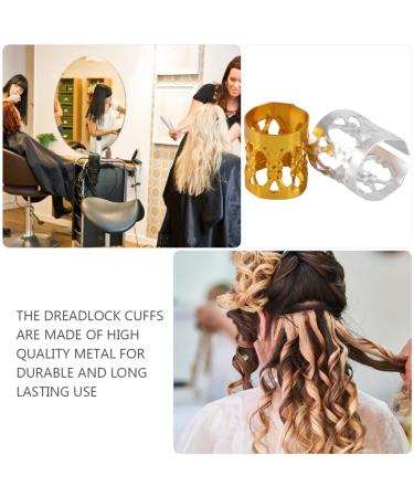 Beaupretty 200Pcs Hair Coil Dreadlocks Rings - Aluminum Hair Clamps & Braiding Beads | International Shipping - Buy Online on GoSupps.com