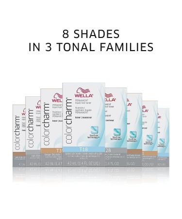 WELLA Color Charm Hair Toner T-10 Pale Blonde 1.42 Fl Oz - Professional Hair Toning Solution - Buy Online on GoSupps.com
