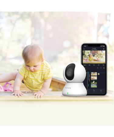 blurams Security Camera  2K Indoor Camera 360-degree Pet Camera for Home Security w/Motion Tracking  Phone App  2-Way Audio  IR Night Vision  Siren  Works with Alexa & Google Assistant White - Buy Online on GoSupps.com