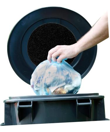 HOMSFOU 16 Pack Compost Box Filter Cotton - Activated Carbon Filters & Accessories for Cat Toilets & Diaper Pails - 16x16cm Replacement Mats - Buy Online on GoSupps.com