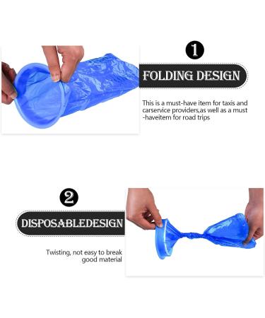 Aoyfuwell 1000ml Vomit Bags - 20 Pack Portable Emesis Bags for Travel Motion Sickness - High Density Nausea Bags for Adults and Kids - Buy Online on GoSupps.com