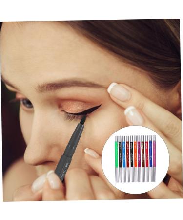 Beavorty 12 Pcs 1 Set Shadow Set Color Eyeliner Pencil Professional Eyeliner Pens Water Proof 1 count (Pack of 1) Colorful - Buy Online on GoSupps.com