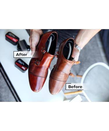 Kaps Set of Perfect Shine Polish Sponges - Black, Brown, Neutral - Universal Shoe Polish for Leather Shoes, Boots, Handbags, Satchels - Covers All Colors - Buy Online on GoSupps.com