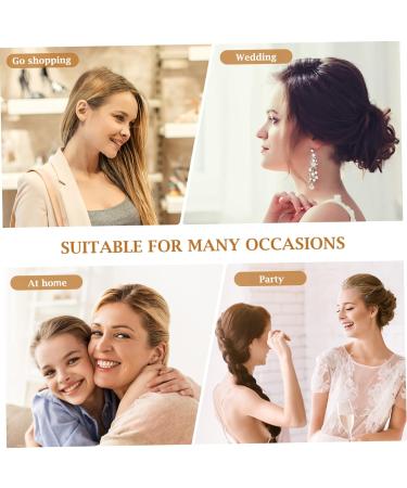 NUSITOU 20 Wedding Veil Comb Wedding Hair Accessories for Brides White Hair Accessories Womens Hair Clips Silver Comb for Veil French Twist Side Comb Veil Hair Comb Metal Women's Guangdong - Buy Online on GoSupps.com