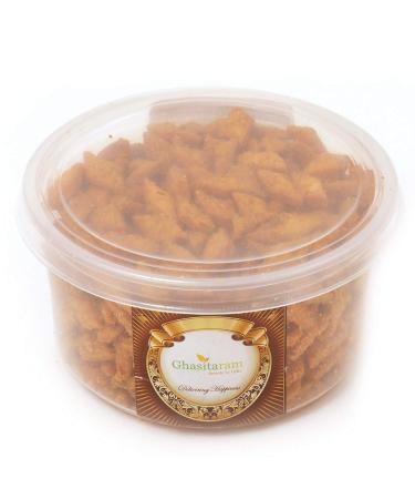 Ghasitaram Gifts Masala Mini Katli Namkeen 200 GMS |Diwali Holi Rakhi Valentine Christmas Birthday Anniversary Gift for Her Him Mothers Day Fathers Day|