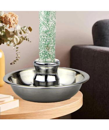 iFCOW Moxibustion Tray with Base | Stainless Steel Moxa Roll Eraser & Stick Holder | Stable Moxibustion Accessories for International Shipping - Buy Online on GoSupps.com