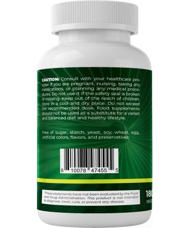 Vitamatic Saw Palmetto + Nettle Leaf/Pumpkin/Pygeum 180 Veg Capsules - Buy Online on GoSupps.com
