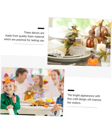 ABOOFAN 350 Pcs Pumpkin Ornaments Fireplace Little Pumpkin - Buy Online on GoSupps.com