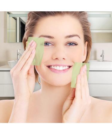 Oil Absorbing Tissues - 200 Sheets Bamboo Charcoal & Green Tea Blotting Paper - Buy Online on GoSupps.com