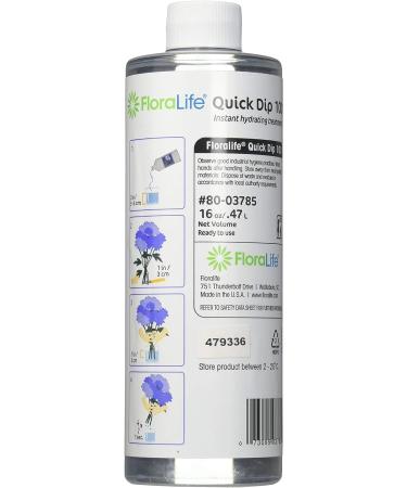 Floralife Smither Oasis Quick Dip 100 - Instant Hydrating Treatment - 16oz - Buy Online on GoSupps.com