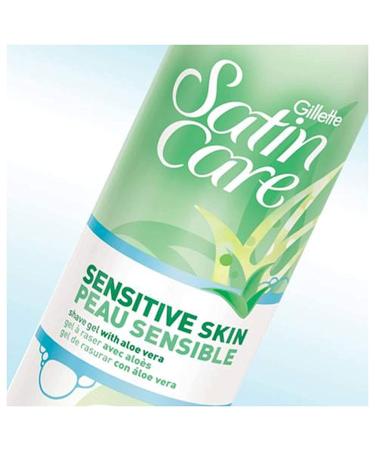 Satin Care Sensitive Skin Shave Gel for Women 7oz 2pk - Buy Online on GoSupps.com