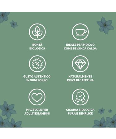 Probios Organic Roasted and Ground Chicory - 1 kg - Buy Online on GoSupps.com