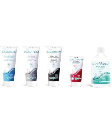  Buccotherm BUCCOTHERM | Toothpaste Whiteness & Care | Certified Organic | Soothes Gums | Protects | Strengthens Enamel | Prevention of Caries | 100% Natural Ingredients | Pack of 3 x 75 ml - Buy Online on GoSupps.com