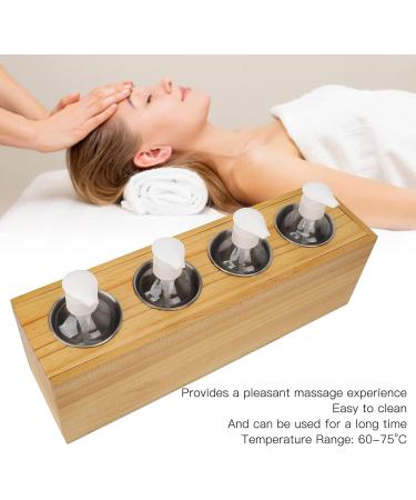 4 Bottles of Massage Oil & Fast Warming Lotion Warmer - Removable Easy Clean EU Connector - Buy Online on GoSupps.com