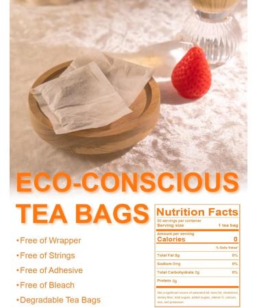  TeeLux TeeLux Pack of 50 Barley Tea Bags Roasted Barley Caffeine-Free Mugicha Herbal Tea Ideal Coffee Alternative in Japan - Buy Online on GoSupps.com