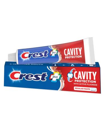 Crest Cavity Protection Toothpaste Regular 8.2 Ounce (Pack of 2) - Buy Online on GoSupps.com
