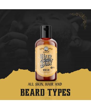 Boxeroff Beard Body & Hair Wash - Daily Use Beard & Moustache Oil | International Shipping - Buy Online on GoSupps.com