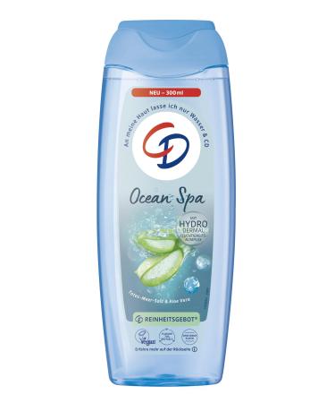CD Shower Gel "Ocean Spa" - Shower gel with real Dead Sea salt and aloe vera extract - With hydro-dermal complex - Suitable for sensitive skin - Microplastic-free and vegan - 300 ml