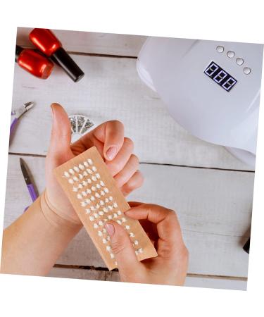 Beaupretty 1pc Nail Dust Brush Dual Side Nail Brush Wooden Nail Brush Wooden Fingernail Brush Pedicure Brush Wood Manicure Brush Toenail Nail Polish Clean Brush Sink Supplies Frosted - Buy Online on GoSupps.com