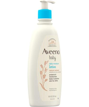Aveeno Baby Daily Moisture Lotion 54.0 Fl Oz (Pack of 3) | Colloidal Oatmeal & Dimethicone Formula - Buy Online on GoSupps.com