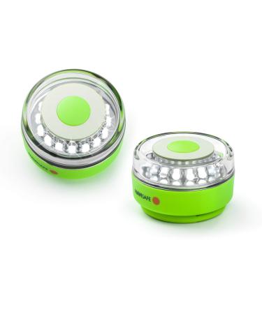 NAVISAFE Navilight All-White, 5 Mode 360 Rescue 2NM w/Green Magnet Base