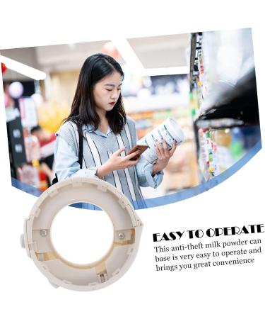 VILLFUL Milk Shop Anti- Anti- Seat for Can Anti- Device Safety Hard Base Abs Hard Base Supermarket Hard Base Anti- Device Dedicated Abs New Material Anti- Device - Buy Online on GoSupps.com