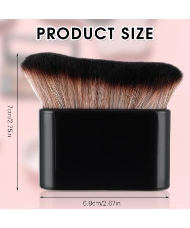 Self Tanner Brush Body Makeup Brush for Flawless Leg Makeup Sunscreen Brush Applicator- Kabuki Brush for Body Foundation Brush Makeup Brush for Face(Black) - Buy Online on GoSupps.com
