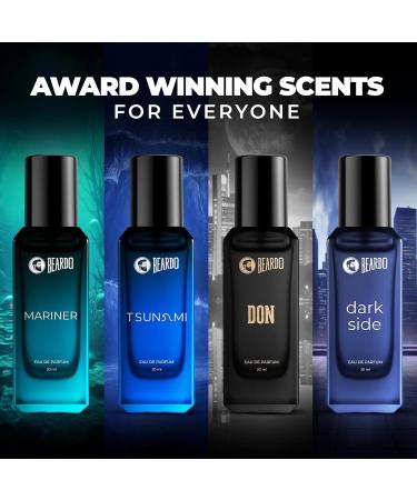 Beardo_Day Perfumes For Men & Women 4 x 20ml | Compliment worthy Unisex perfume combo | Long Lasting Perfumes - Fresh & Aquatic Fragrances | Gift for men - Buy Online on GoSupps.com