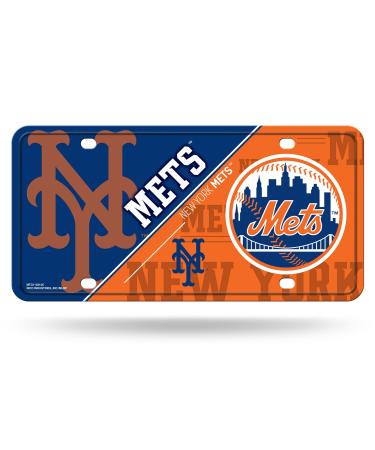 Rico MLB Mets - Split Design - Metal Tag