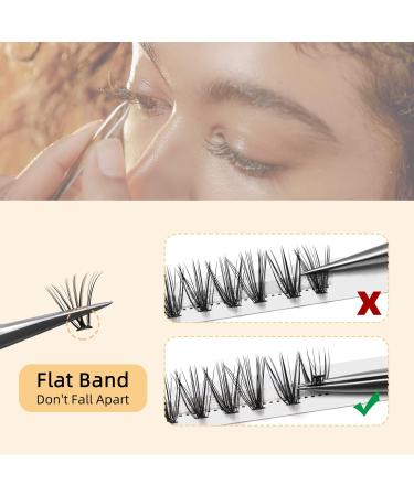 Individual False Eyelashes - 240stk 20D 0.07D Curl Mix 8-14mm - Reusable DIY Cluster Lashes for Stunning Eye Makeup - Buy Online on GoSupps.com