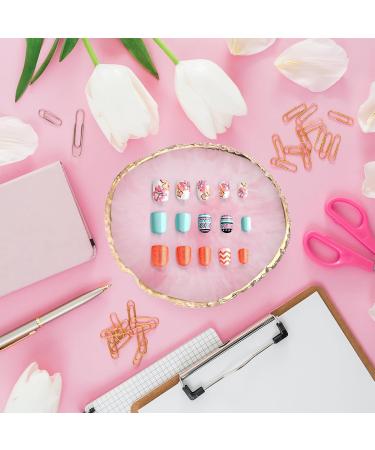 Shop Ouligay Pink Manicure Art Resin Nail Palette | Nail Art Makeup Display & Tools for Stunning Designs - Buy Online on GoSupps.com