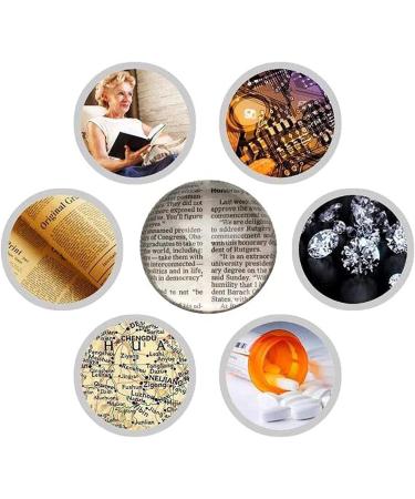 Professional 5X Desktop Handheld Super High Clarity for Seniors Low Vision Books Pages Magazines Newspapers Maps Magnifier Full of Stars - Buy Online on GoSupps.com