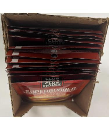 Club House Dry Sauce/Seasoning/Marinade Mix Superburger 25g Case Pack 12 Count - Buy Online on GoSupps.com
