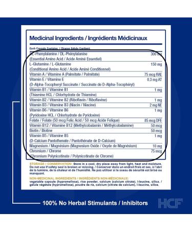 HCF Happy Calm & Focused - Brain Focus Attention Concentration & Mood Supplement - FQ Foundation Amino Acids Vitamins & Minerals. (3-Pack) - Buy Online on GoSupps.com