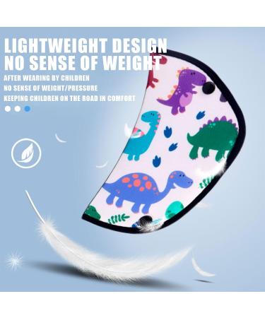 OTKARXUS Seat Belt Pads 2PCS - Small Dinosaur Pattern | Car Safety Seat Belt Pillow for Kids - Universal Car Seat Accessories - Buy Online on GoSupps.com