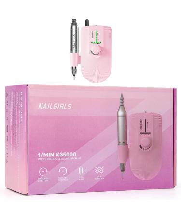 Electric Nail Files Professional Rechargeable Electric Nail Drill 35000RPM Adjustable Speed Portable 11 in 1 Electric Manicure and Pedicure Set for Acrylic Gel Nails - Buy Online on GoSupps.com