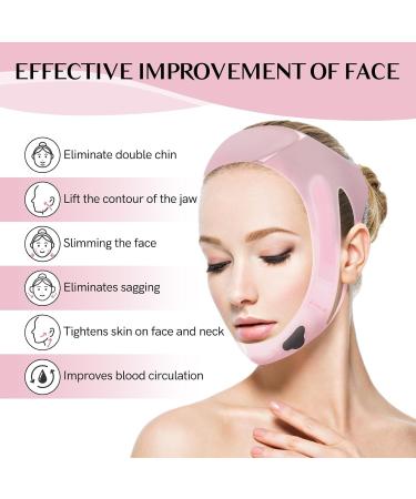 V Line Face Lift Tape | Reusable Silicone Chin Strap for Men & Women | Perfect Lifting Solution 23-27in - Buy Online on GoSupps.com