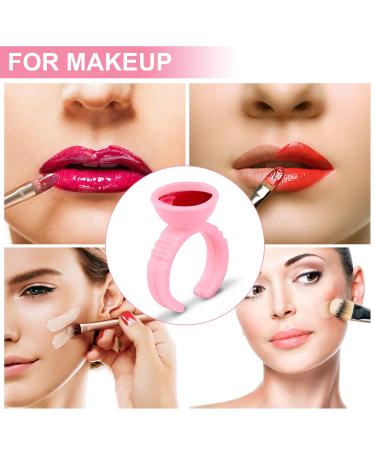 MEKK 300PCS Pink Glue Rings for Eyelash Extensions - Disposable Lash Extension Supplies - Buy Online on GoSupps.com