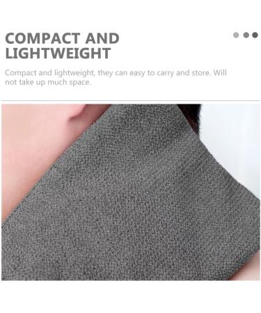 Exfoliating Bath Gloves Set for Men - Body Scrub Shower Scrubber & Loofah Cleaning Cloth - International Shipping Available - Buy Online on GoSupps.com