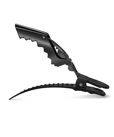 Framar Black Hair Clips - 10 Pack Non-Slip Alligator Clips for Hair Styling & Sectioning - Buy Online on GoSupps.com