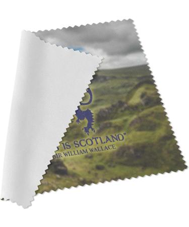 Urban Backwoods This Is Scotland Microfiber Cloth | Premium Glasses Cleaning Cloth for Home & Travel - Ideal for Eyeglasses Screens & More - Buy Online on GoSupps.com