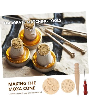 FOMIYES DIY Moxa Stick Set - Premium Wooden Moxakegelnadel for Moxibustion & Shaping | International Shipping - Buy Online on GoSupps.com