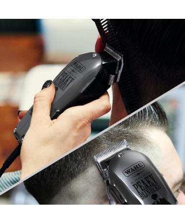 Wahl and Peaky Blinders Professional Hair Clipper and Cape Pro Haircutting Kit Clippers for Bulk Hair Removal Taper Fade Adjustable Lever Corded Lightweight Barbers Supplies - Buy Online on GoSupps.com