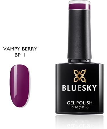 BLUESKY BP11 Vampy Berry 10ml | Gel Nail Polish for Shiny and Beautiful Nails | Long Lasting for up to 3 Weeks - Buy Online on GoSupps.com