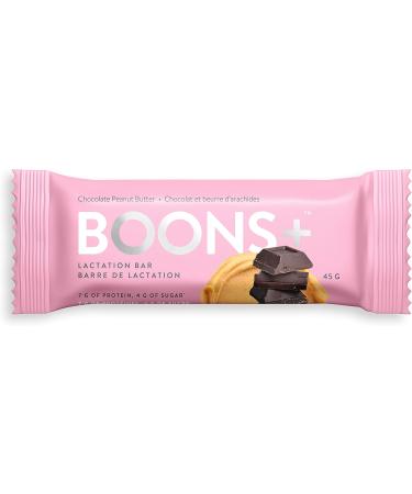 BOOBY BOONS BARS High Protein Peanut Butter and Chocolate Plant Based. (6x45g Bars per Box). - Buy Online on GoSupps.com
