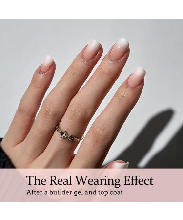 btartboxnails XCOATTIPS Ombre Nails - Extra Short Square Press On Nails (150Pcs 15 Sizes) - Nude Peach Soft Gel False Nails Soak Off Acrylic Extensions - A160-XS - Buy Online on GoSupps.com