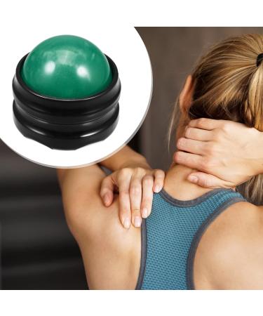 VOCOSTE Manual Massage Ball - Pressure Reduction Therapy | Black & Green | Perfect for Pain Relief & Relaxation - Buy Online on GoSupps.com